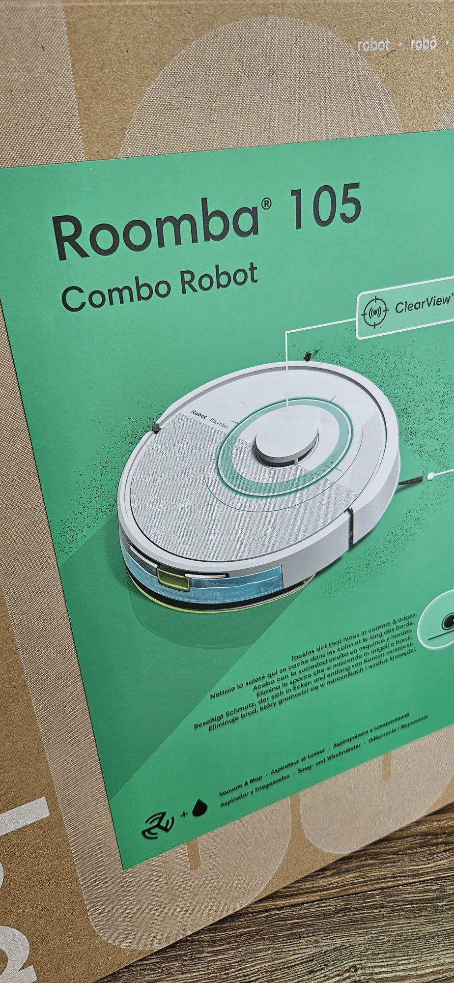 Robot sprzątający IROBOT Roomba Combo 105 (Y311240)