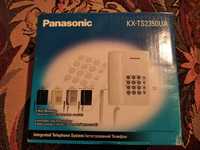 Проводной телефон Panasonic kx-ts2350ua стационарный телефон