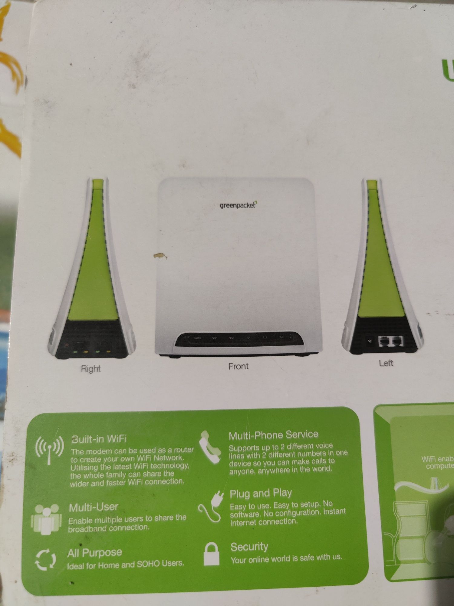 Продам модем з wi-fi greenpacket dx-230 wimax