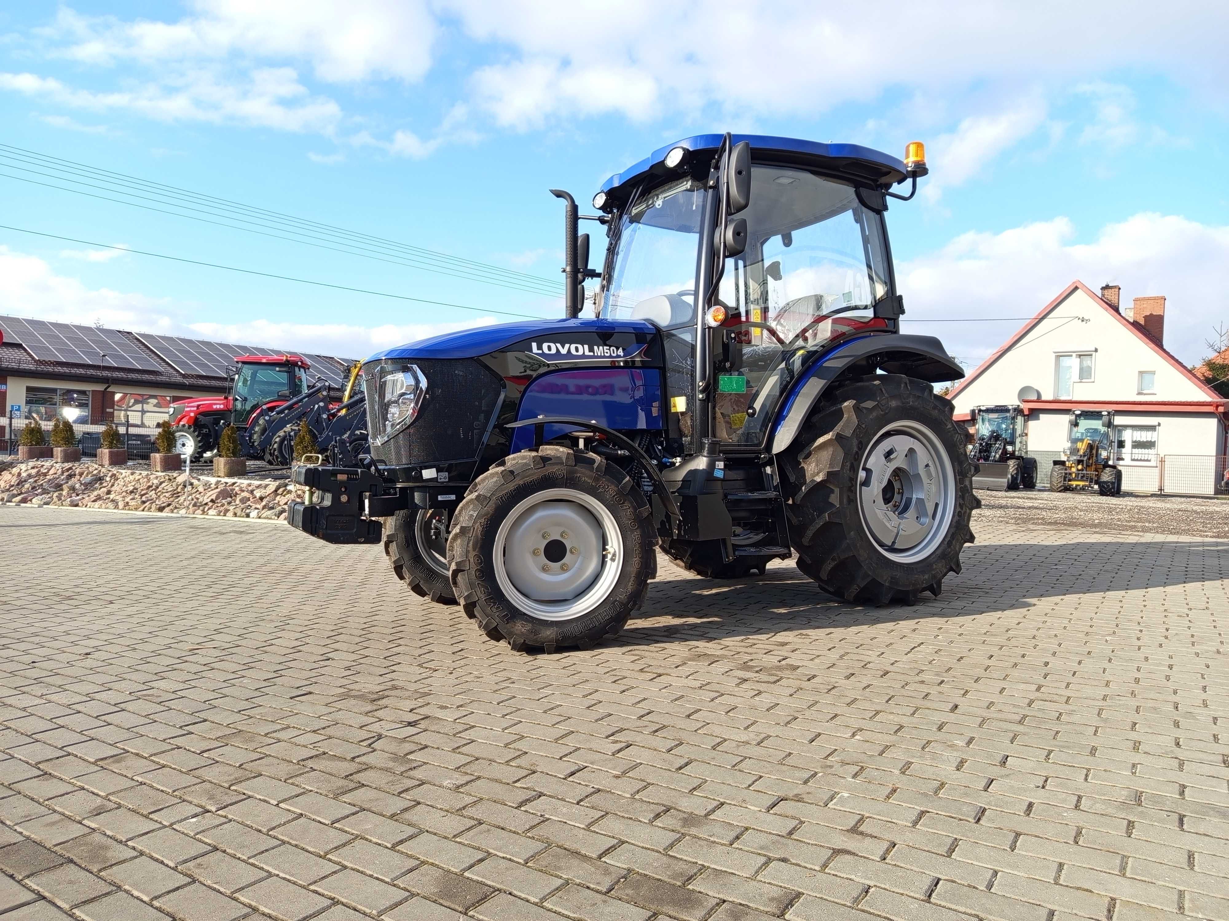 Ciągnik LOVOL M504 / ARBOS 3055 - silnik DOOSAN - 2024 - serwis