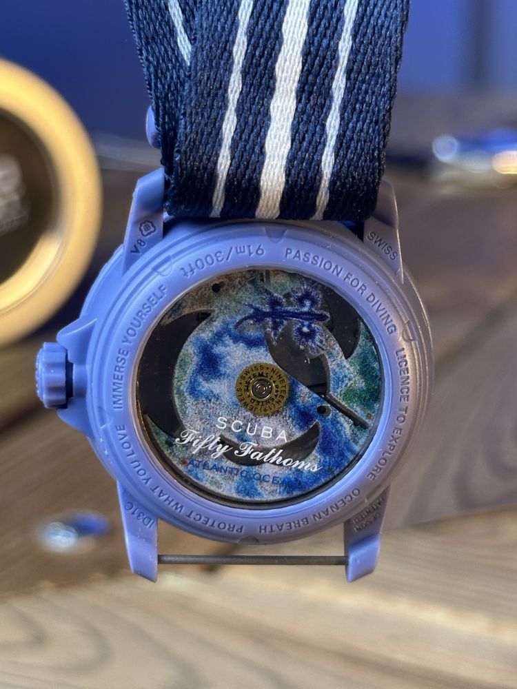 Zegarek Blanckpain x swatch scuba