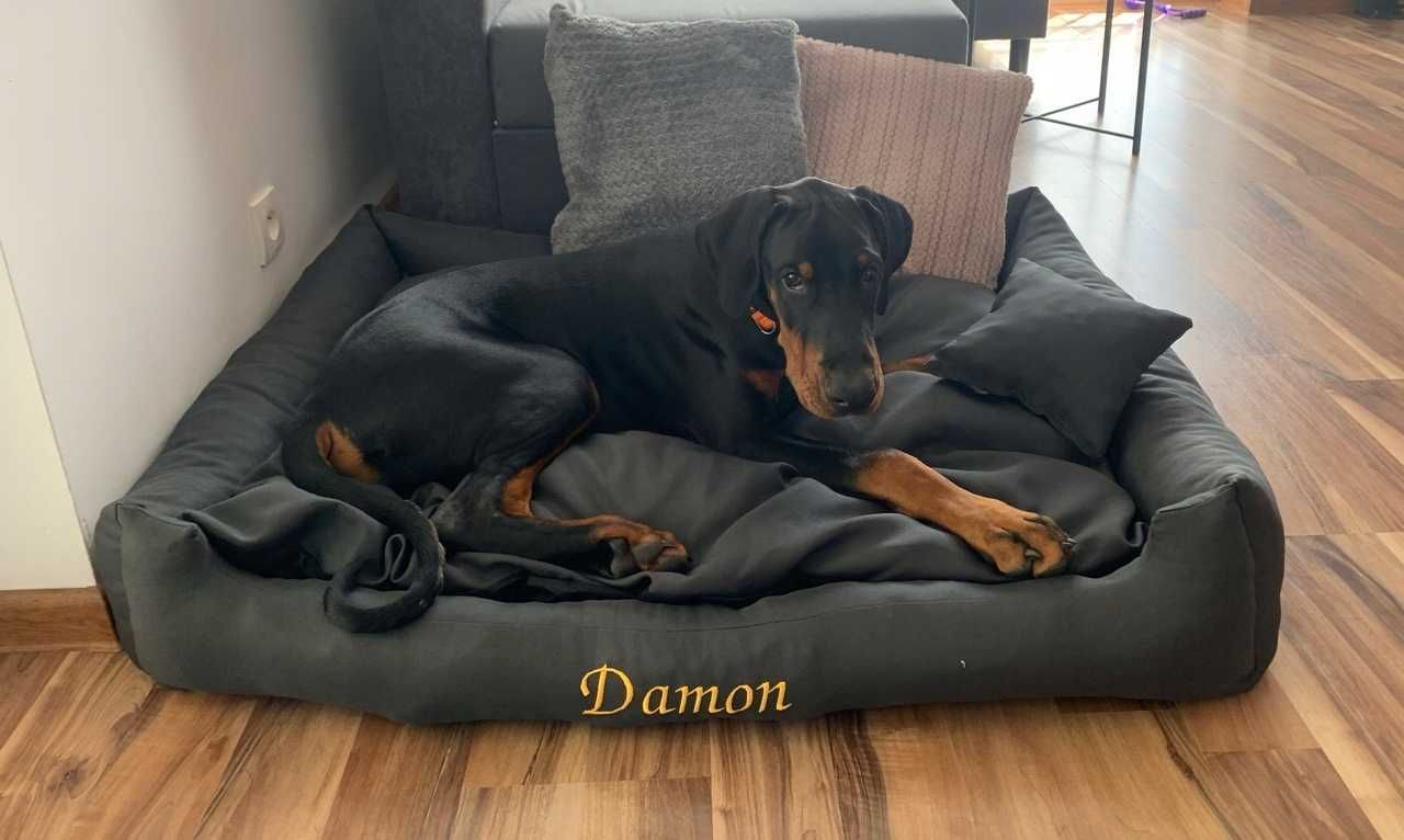 Nowe komfortowe legowisko dla psa WIELE rozmiarów + haft imię