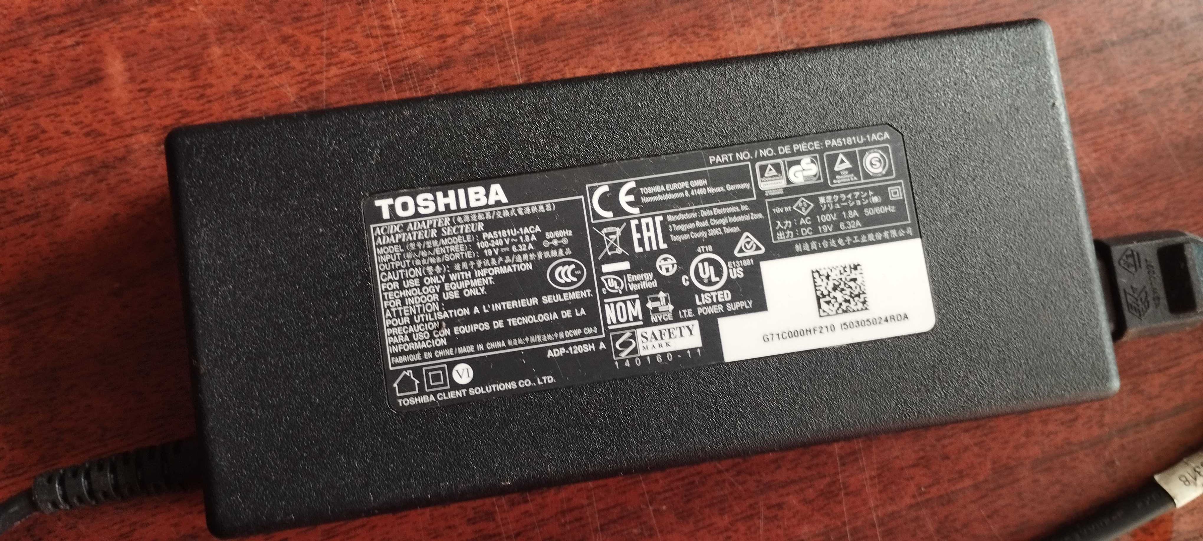 Блок живлення Toshiba 19v 6.32a