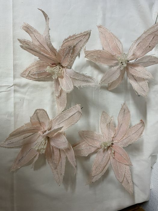 Enfeites arvore natal rosa