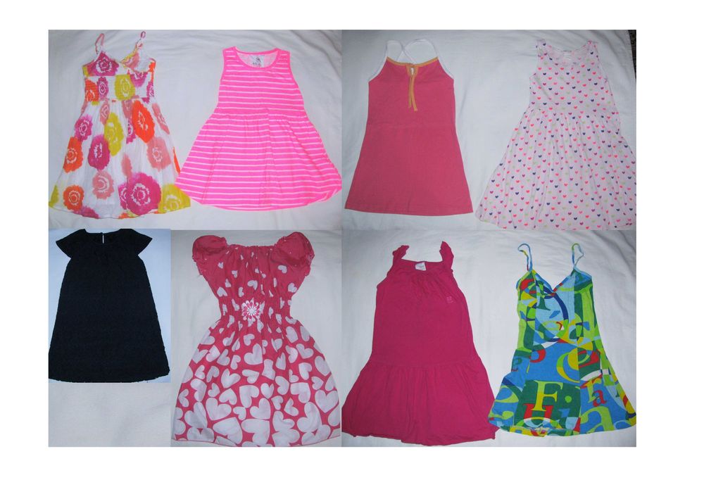 Платья летние Young dimension, Esprit, Primark, H&M на 4-5-6 лет