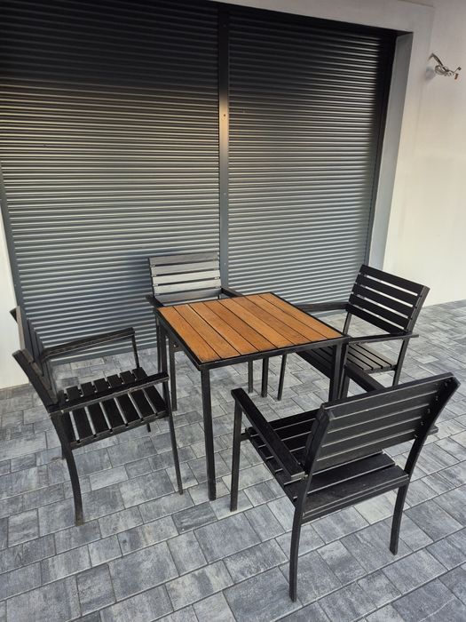 ogródek  piwny gastronomiczny bar kawiarnia zestaw ogrodowy stół