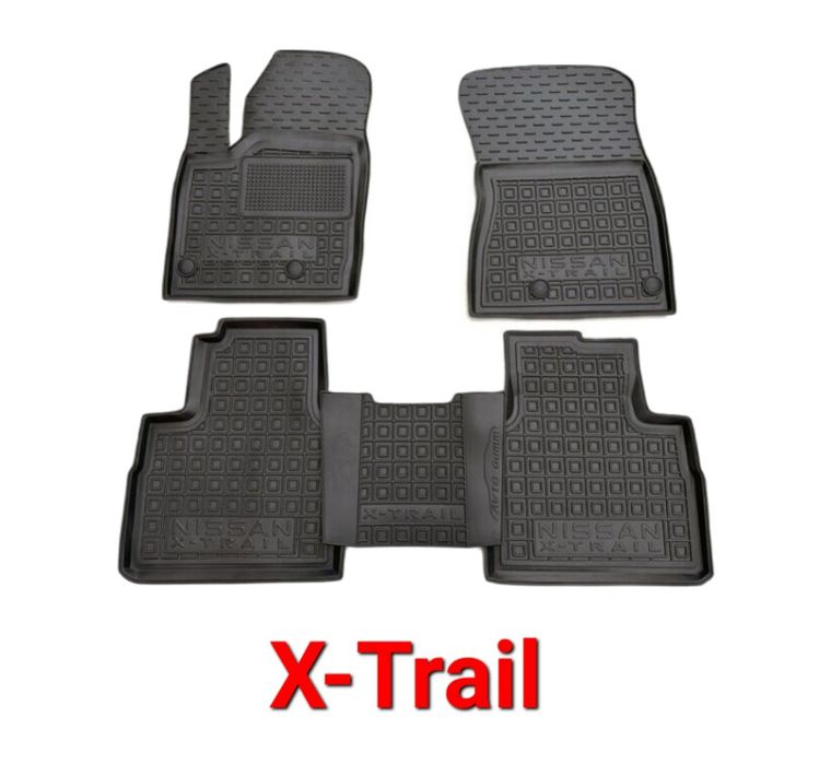 Коврики, Коврик, Поліки, Полік, Nissan, Ніссан, Нісан, Резинові