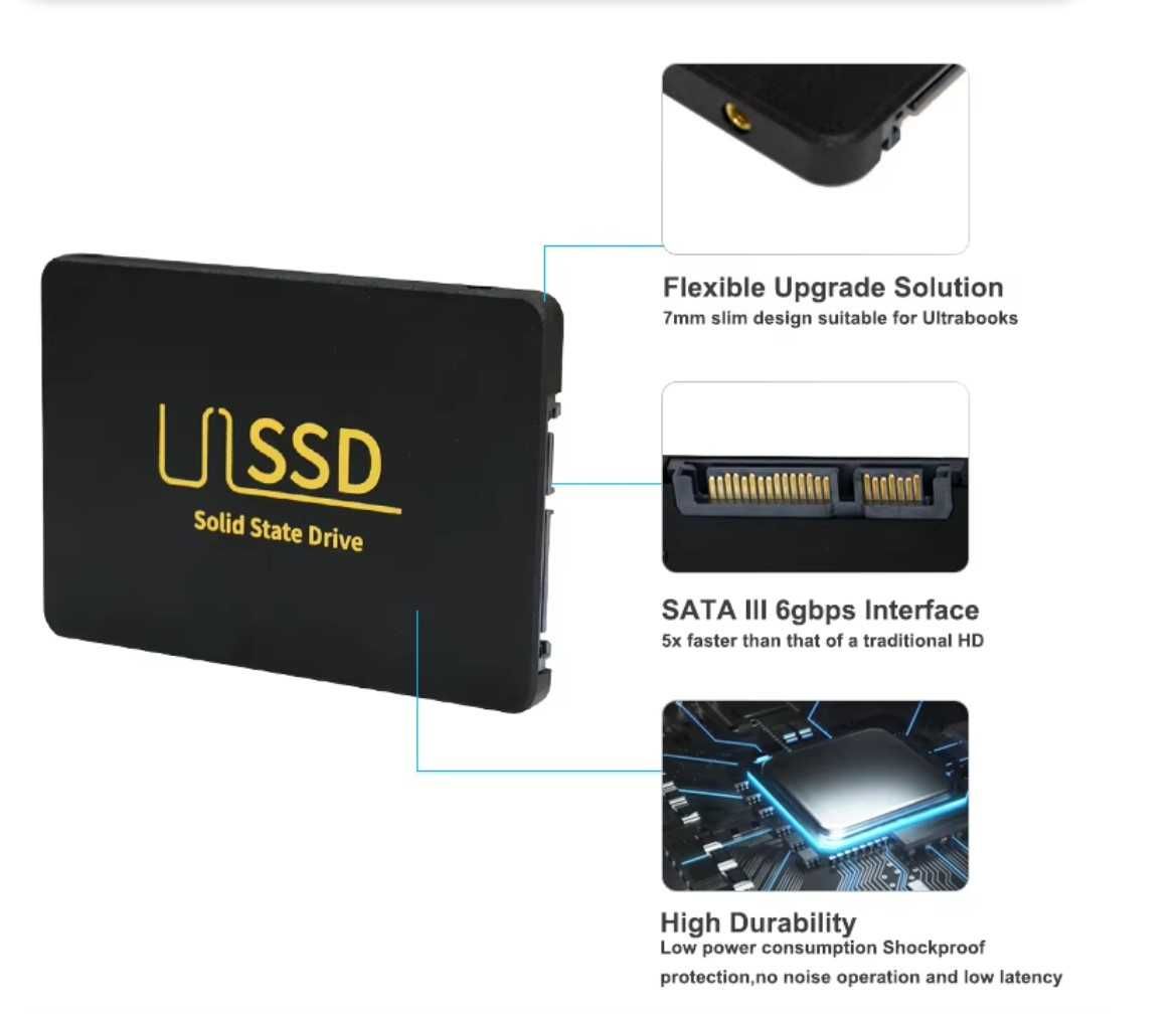 SSD 128 Gb 256 GB  480Gb ACOS USSD (560-520Мб/с) ssd 256gb ssd 480