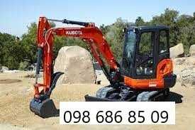 Мініекскаватор,Екскаватора маніпулятора послуги Рівне та область