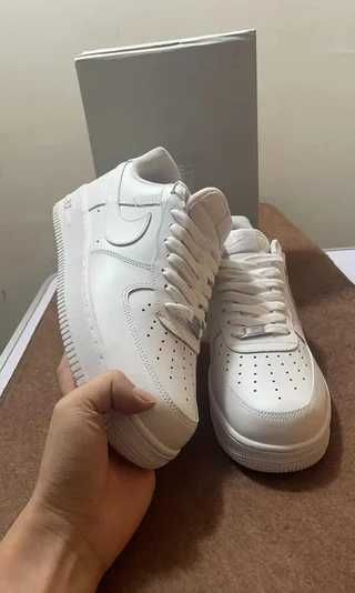 Miękkie odbicie Nike Air Force 1 Niskie White "40.5