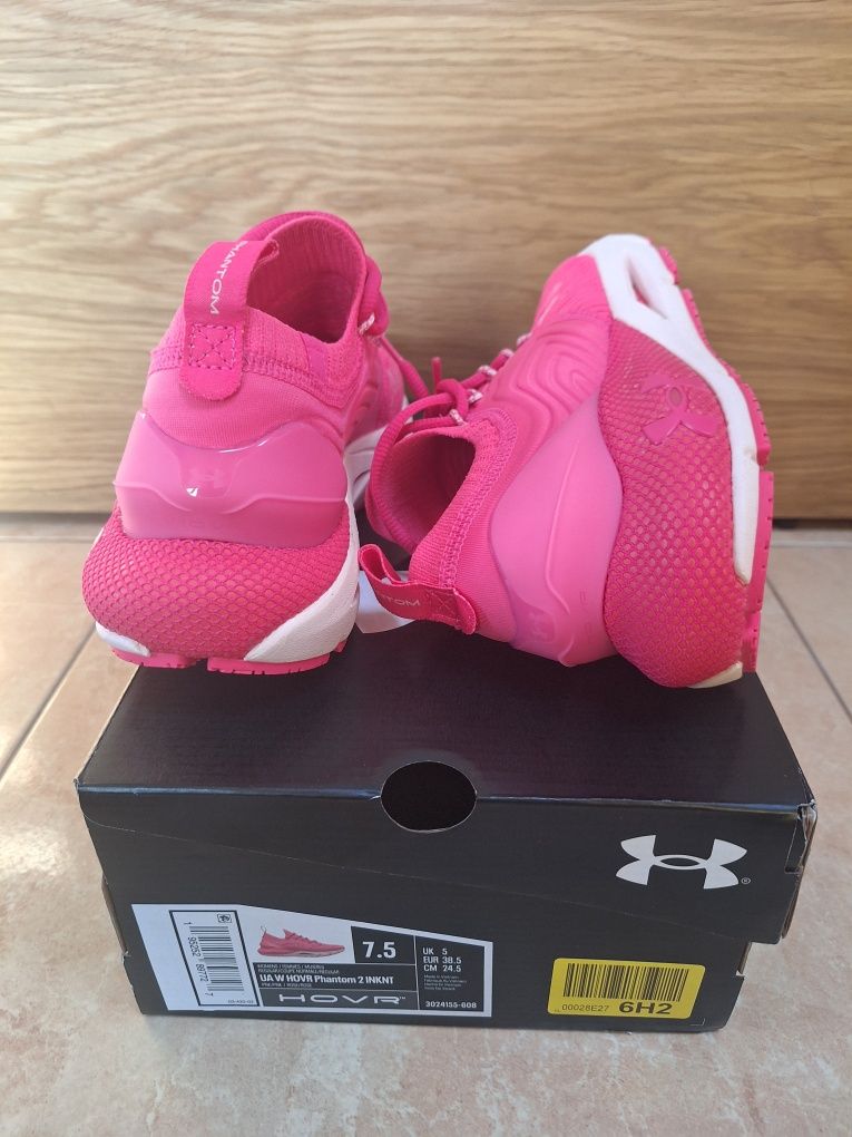 Buty Under Armour Phantom 2 38,5 różowe