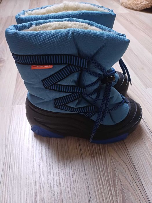 Buty śniegowce 26/27 dziecięce ocieplane zimowe kozaki unisex
