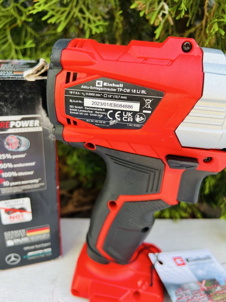 Ударний гайковерт безщітковий Einhell TP-CW 18Li BL - Solo