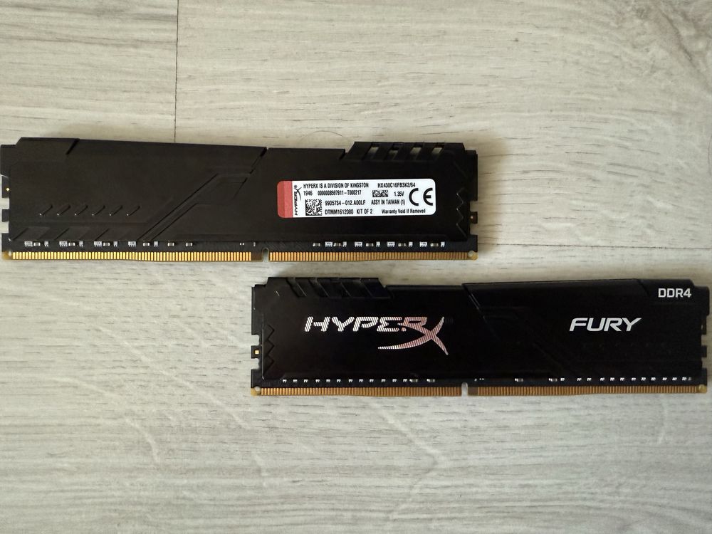 Оперативна пам’ять HyperX Fury DDR4 64GB [2x32] 3000MHz