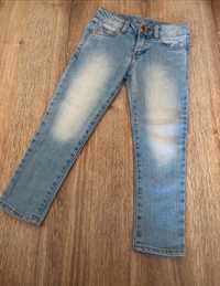 Nowe spodnie jeansowe Zara r. 104