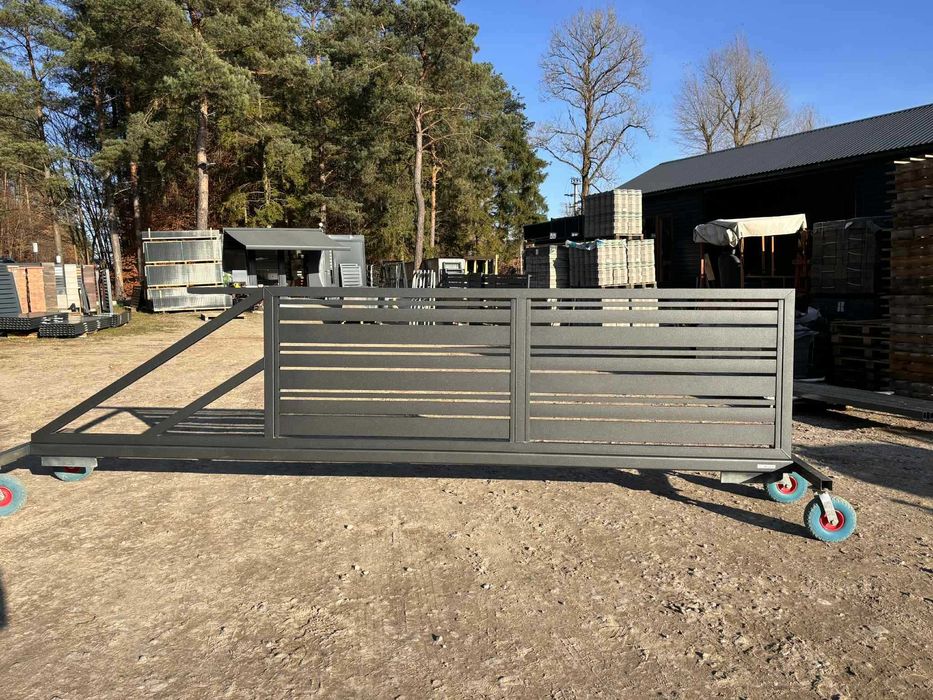 Brama przesuwna palisadowa 310x107 –  atrakcyjna cena!