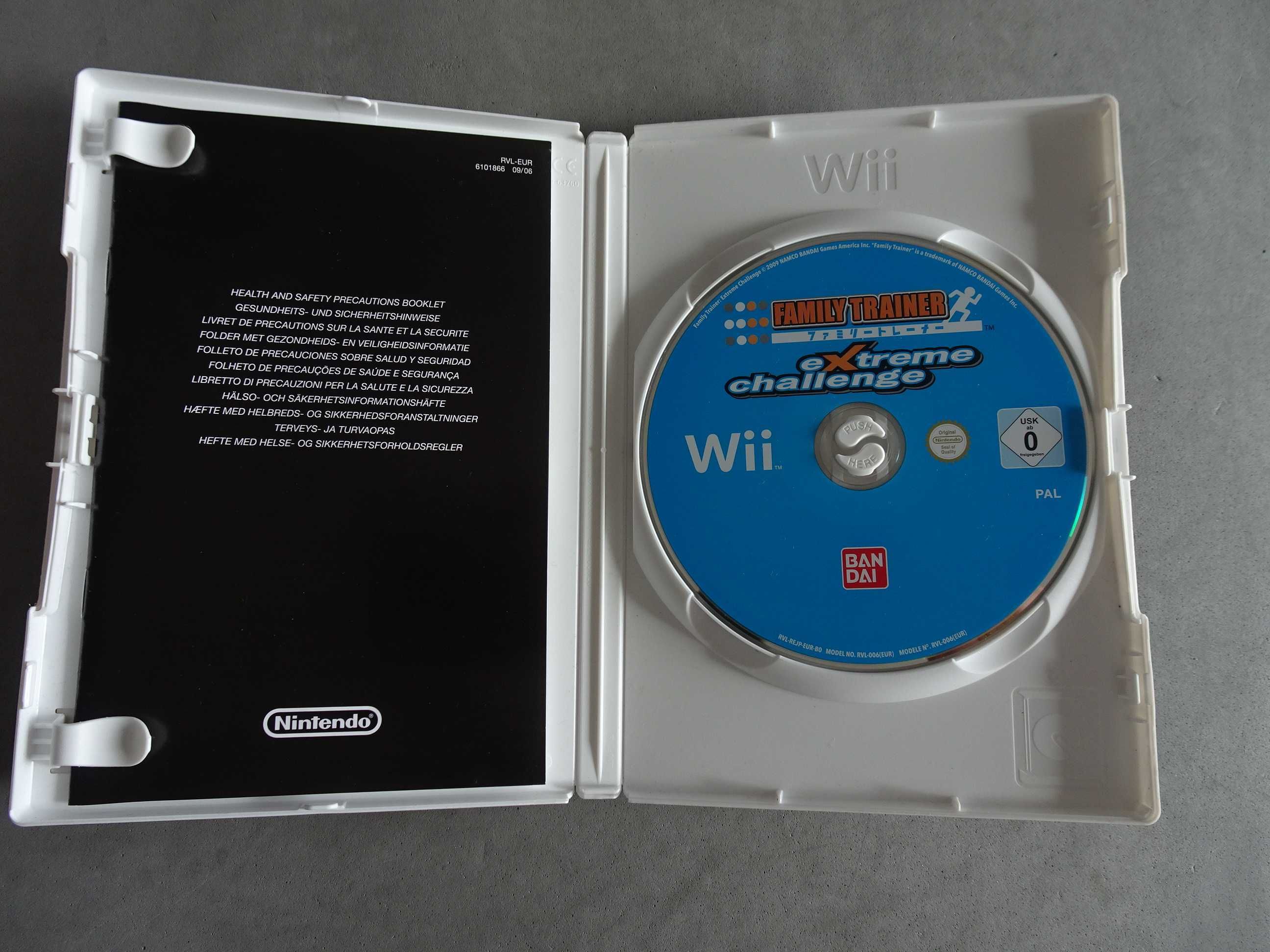 Jogo WII - Family Trainer Extreme Challenge
