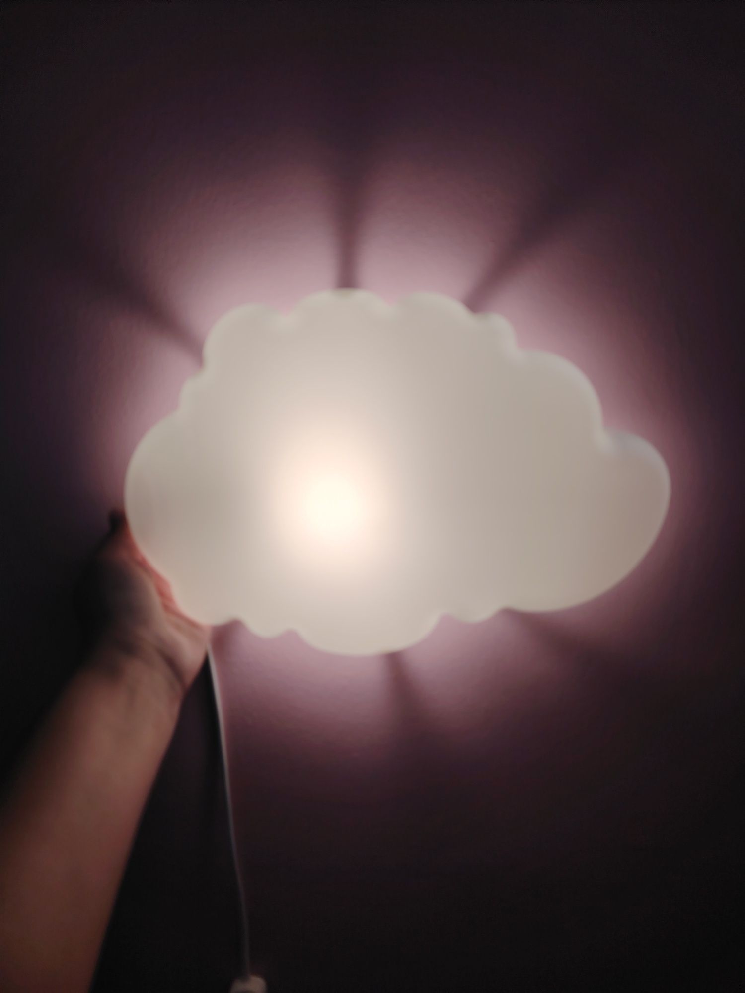 Lampka nocna chmurka