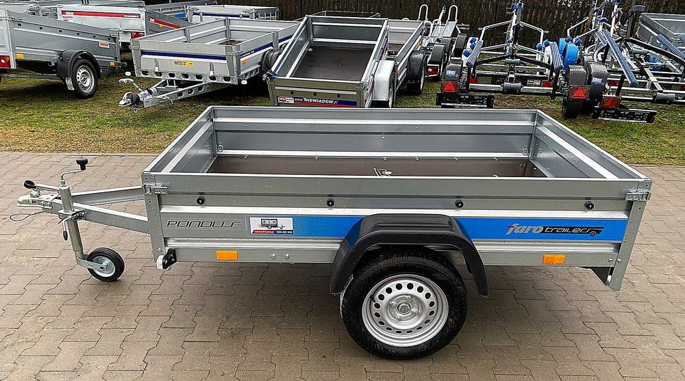 NOWA Przyczepka samochodowa dł 202 x szer 125cm FARO PONDUS DMC: 750KG