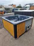 NOWA balia KWADRAT 210x210 jacuzzi piec wewnętrzny hydromasaż