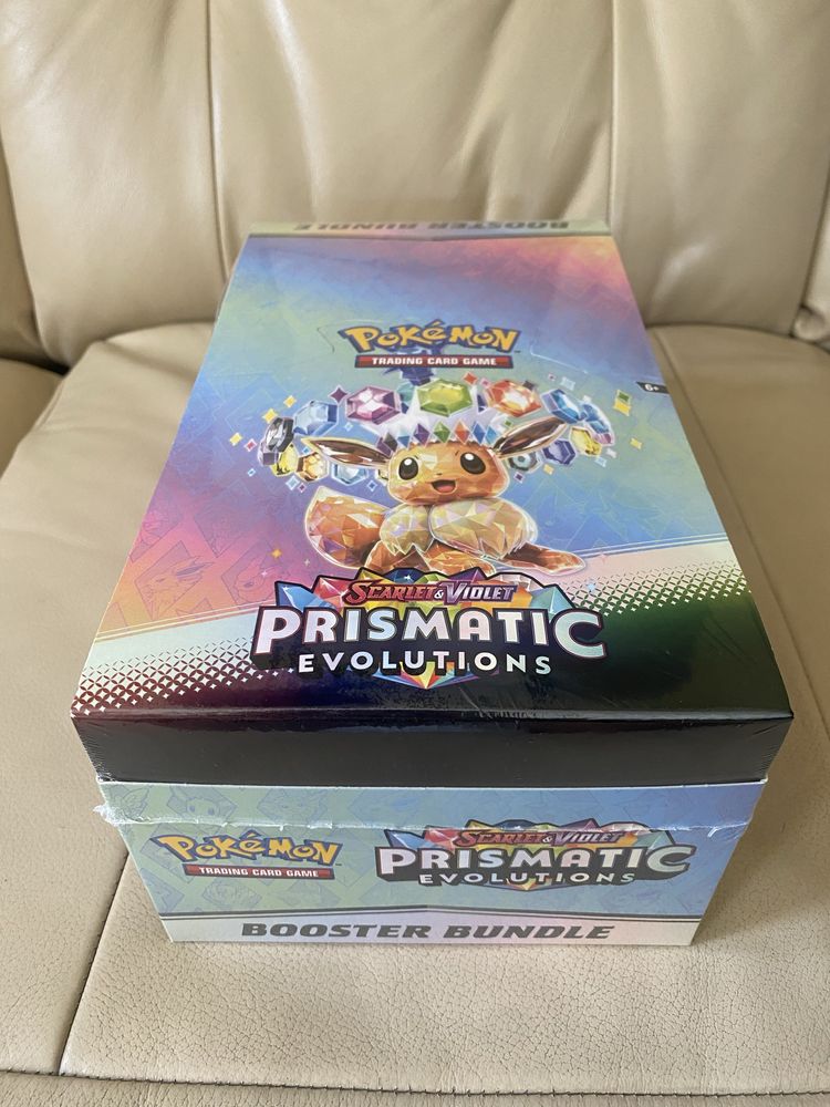 Pokemon Prismatic Evolution Booster Bundle Case