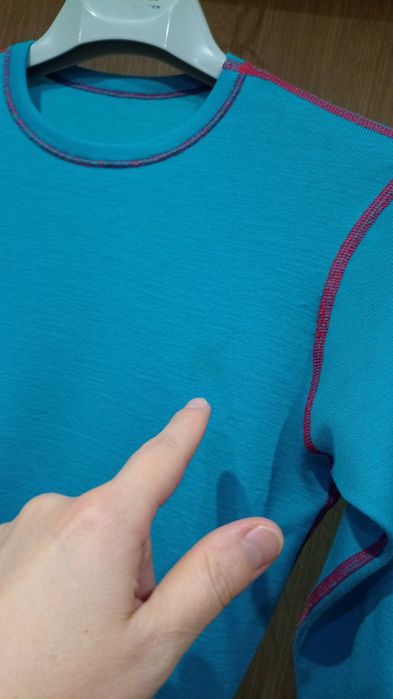 Bluzka koszulka termiczna wełniana, Merino Wool wełna Janus 152