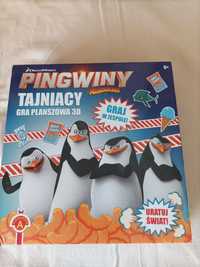 Pingwiny z Madagaskaru tajniacy gra planszowa3D
