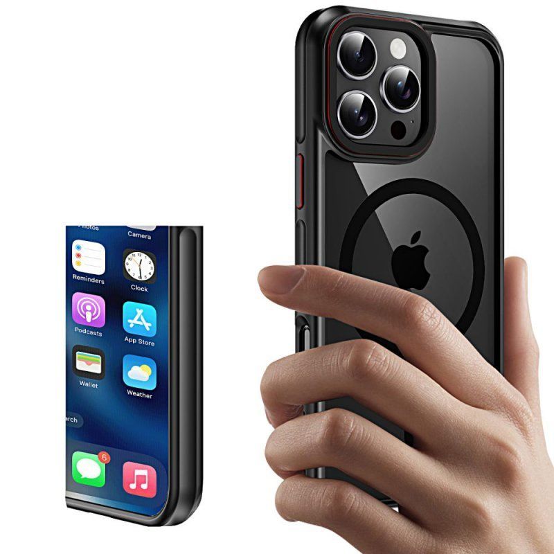 Tech-Protect Maghybrid Magsafe Iphone 16 Pro Max Black/Red