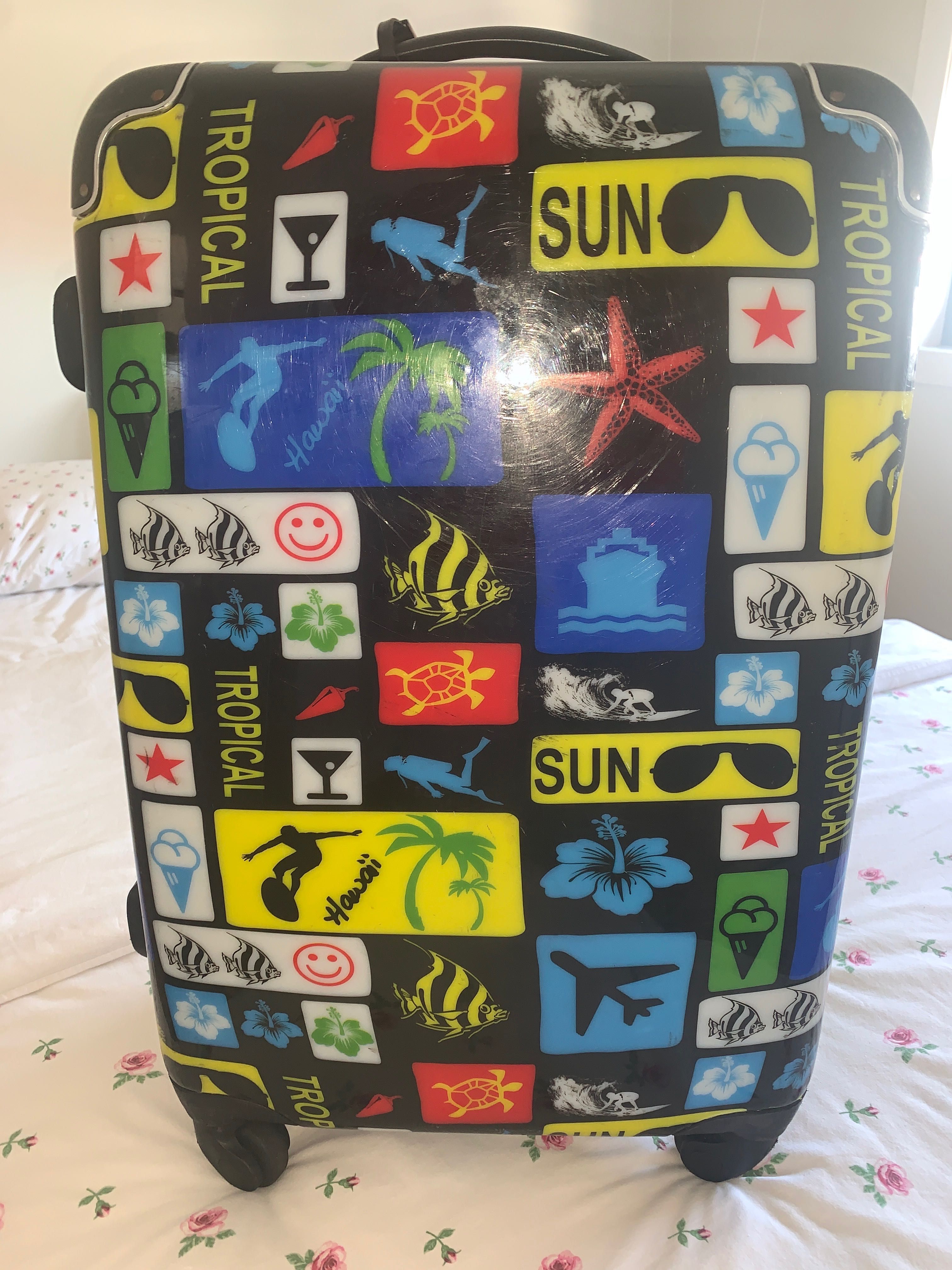 Mala de Viagem Estampada