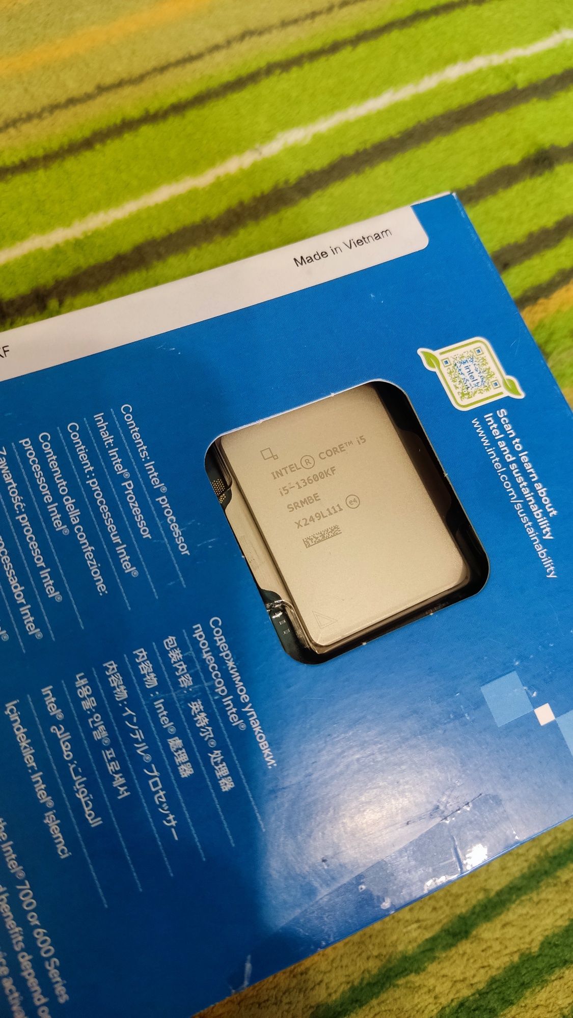 Процессор Intel Core i5 13600KF. Б/У. На гарантії
