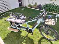 Bicicleta elétrica de carga Decathlon