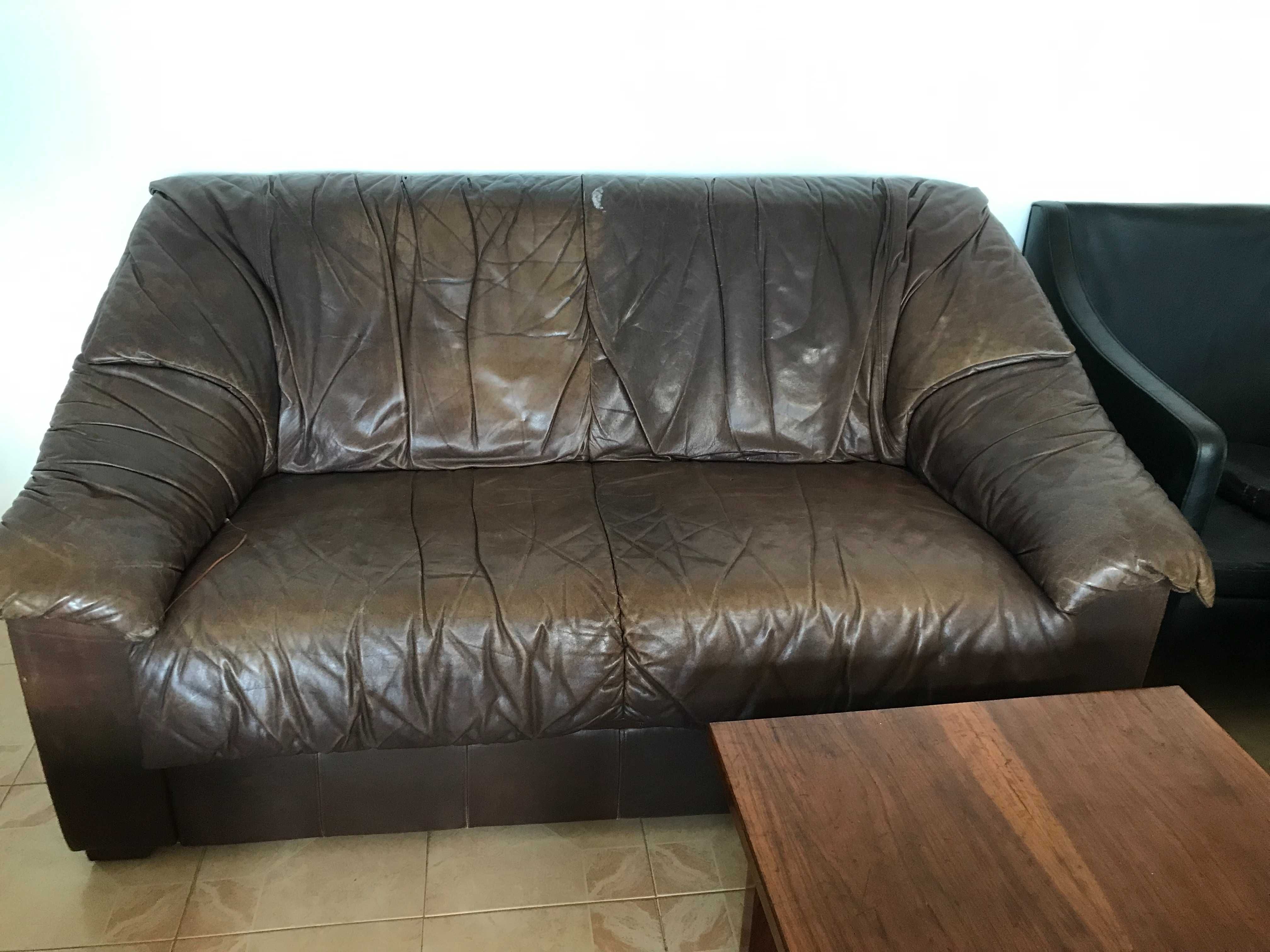 Sofas de Pele genuína