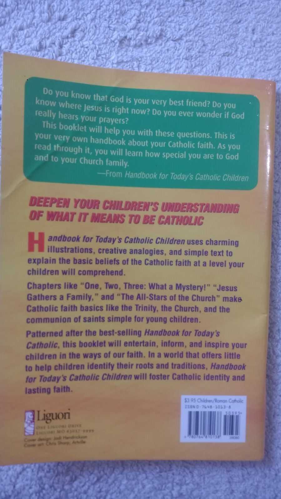 Handbook for Today's Catholic Children. Dla dzieci