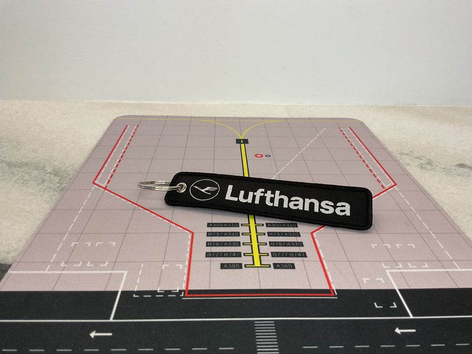 Brelok do kluczy Lufthansa czarna