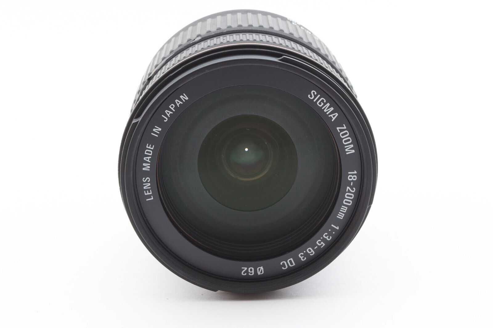 Lente Sigma 18-200 mm f/3,5-6,3 DC AF Motorizada para Nikon APS-C DSLR