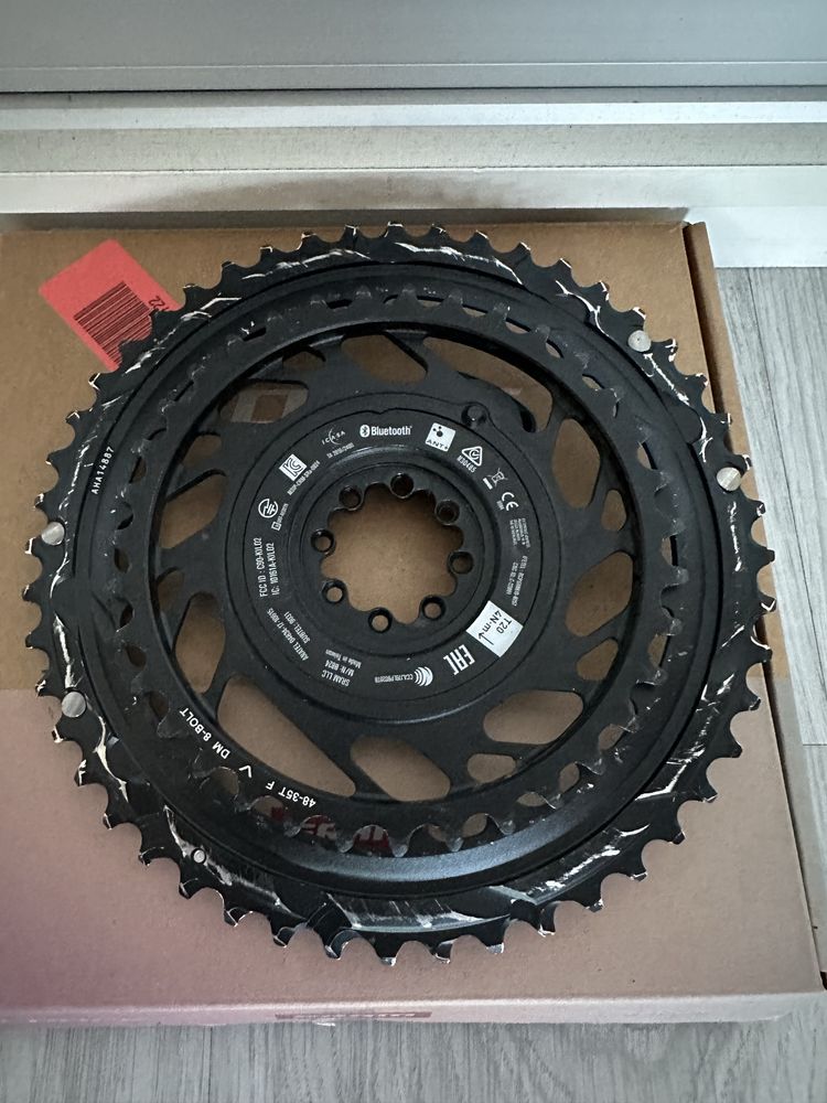 Pomiar mocy Quarq Sram Axs prawie nowy