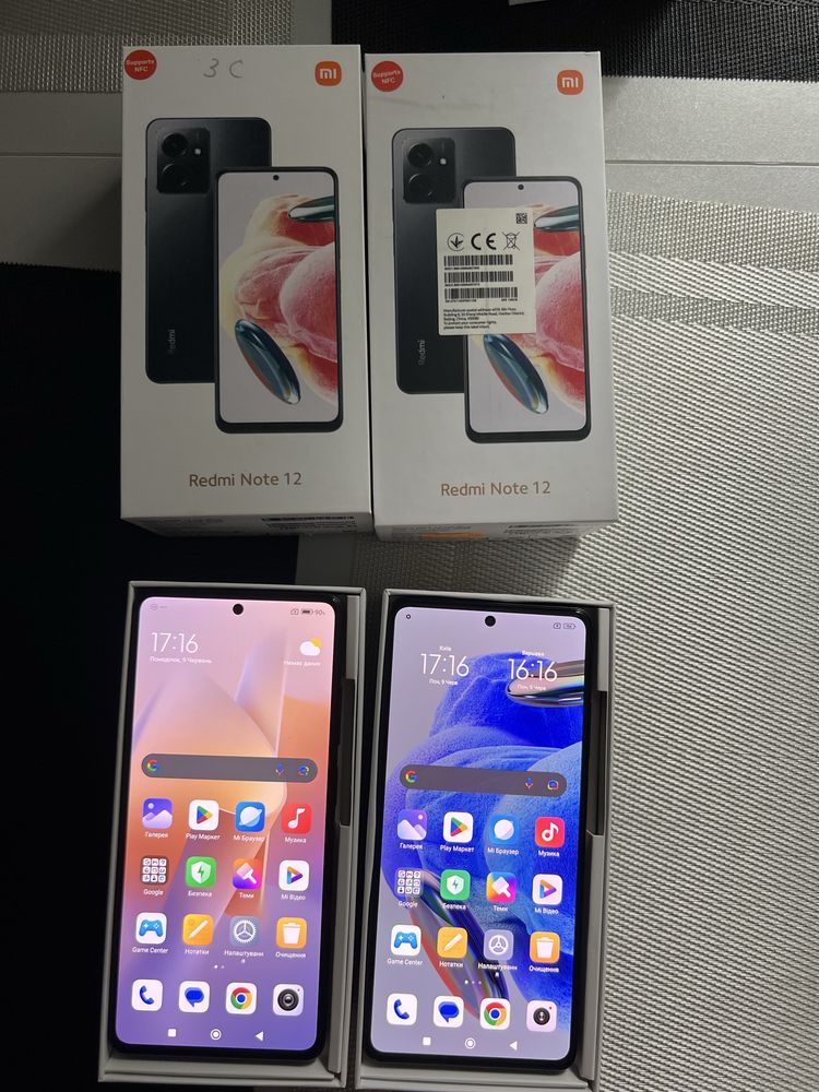 Нові смартфони openbox Xiaomi Redmi Note 12 6/128GB за оптовою ціною