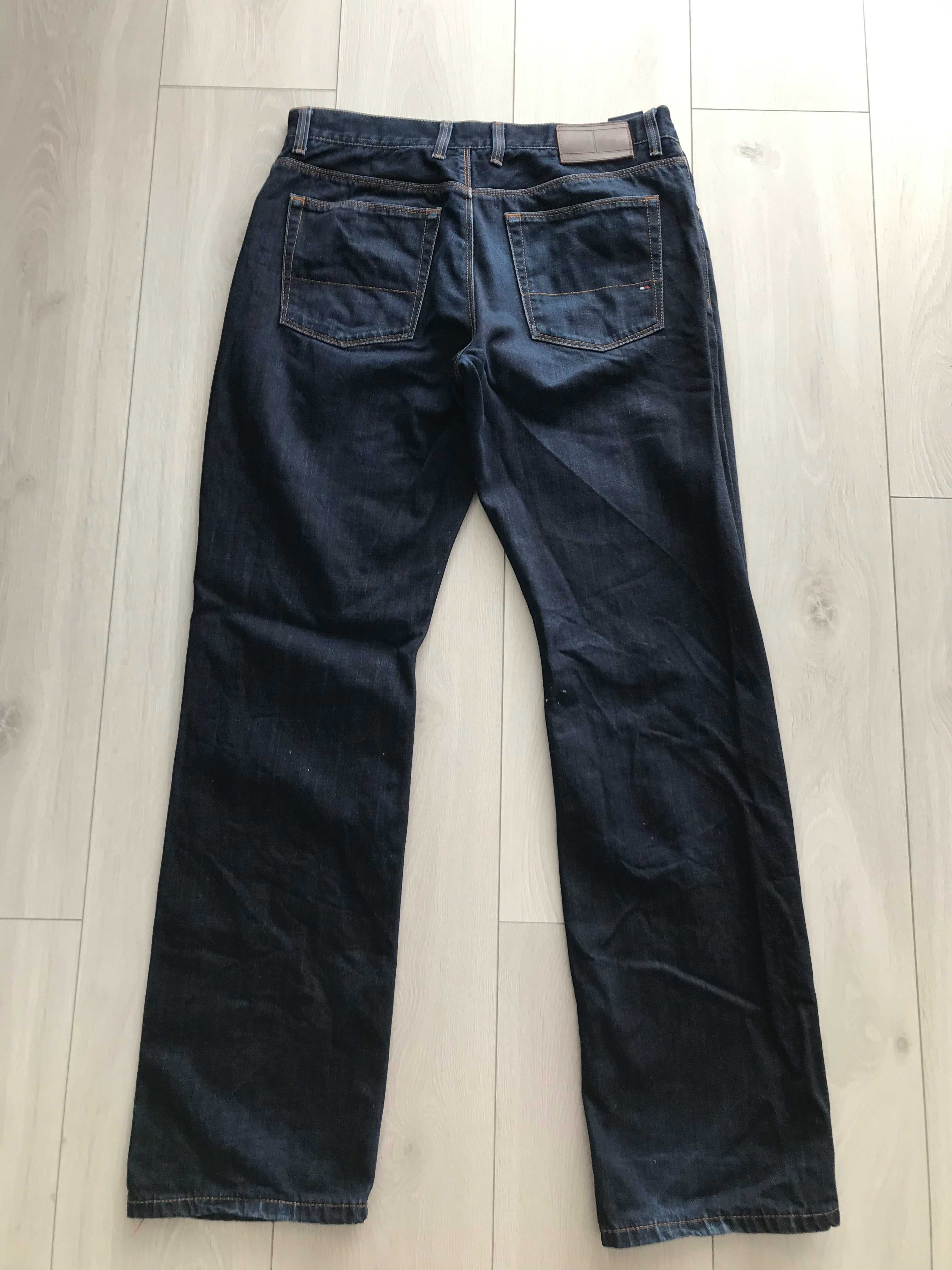 TOMMY HILFIGER r.32/34 oryginalne spodnie męskie jeansowe