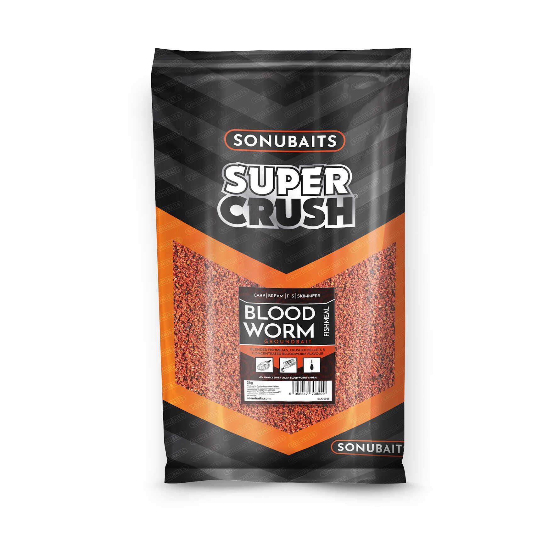 Sonubaits Zanęta SuperCrush 2kg  Bloodworm