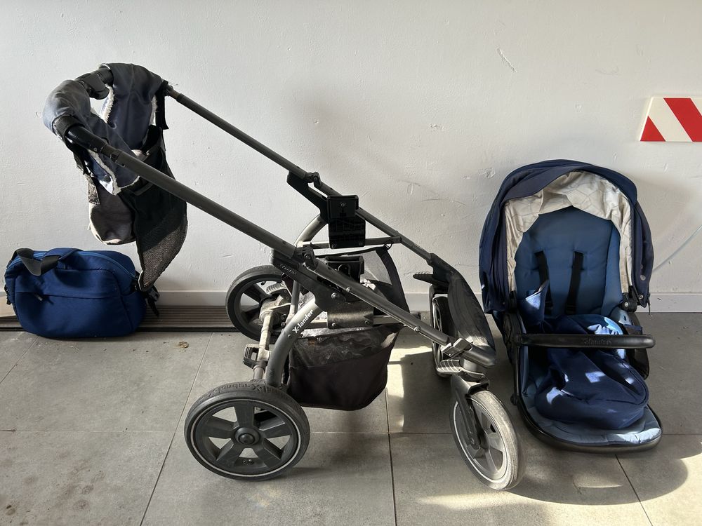Duzy zestaw Wózek 2w1 x-lander x-move duzy zestaw