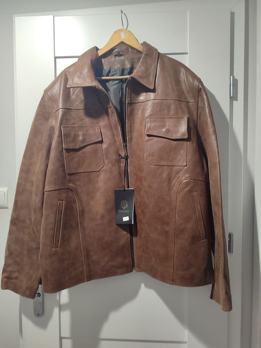 Skórzana kurtka męska