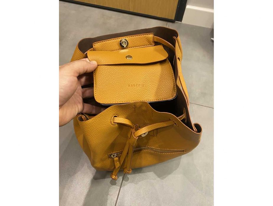 Parfois - plecak, kolor musztardowy