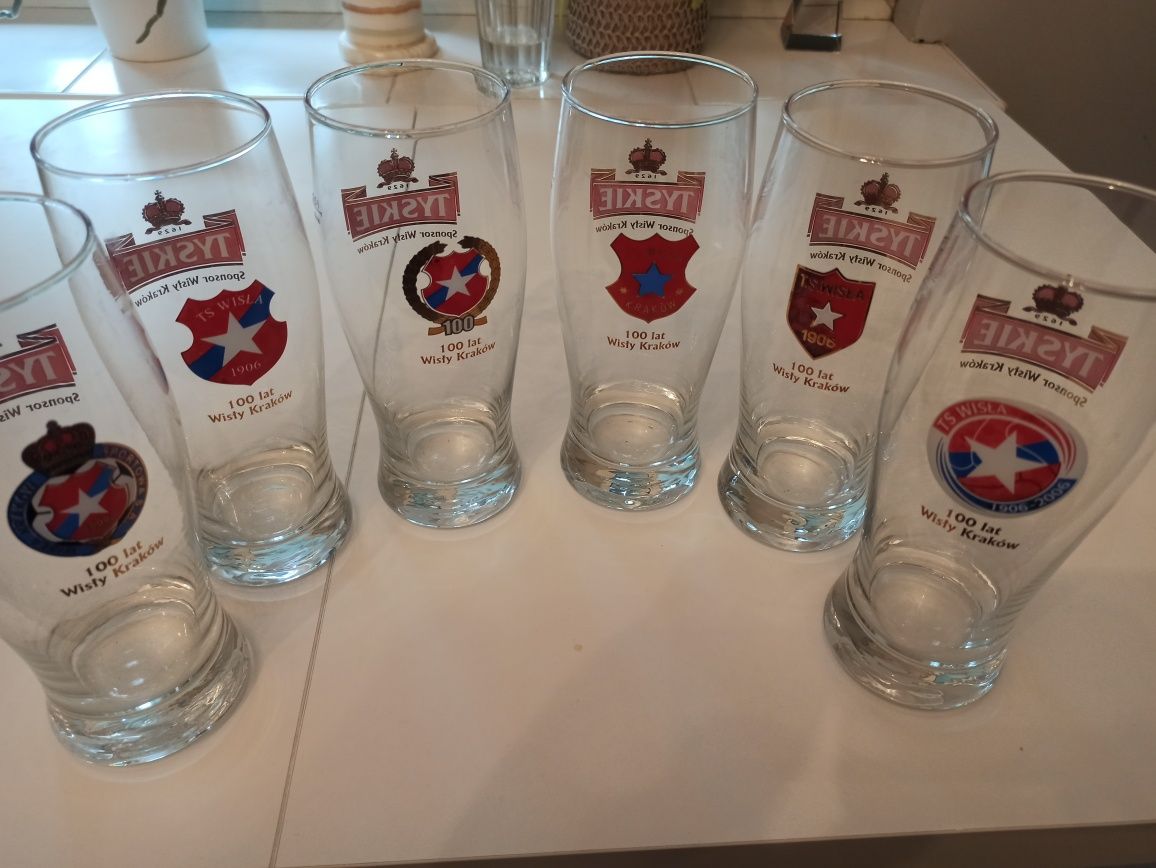 Kufel szklanka 100 lat Wisła Kraków