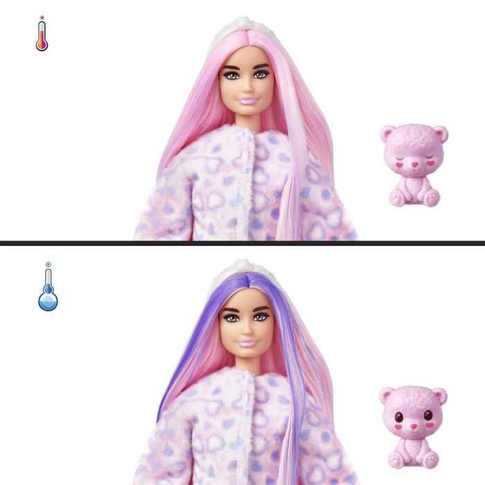 Барби серии Мягкие и пушистые Мишка Тедди Барбі Ведмедик Barbie HKR04