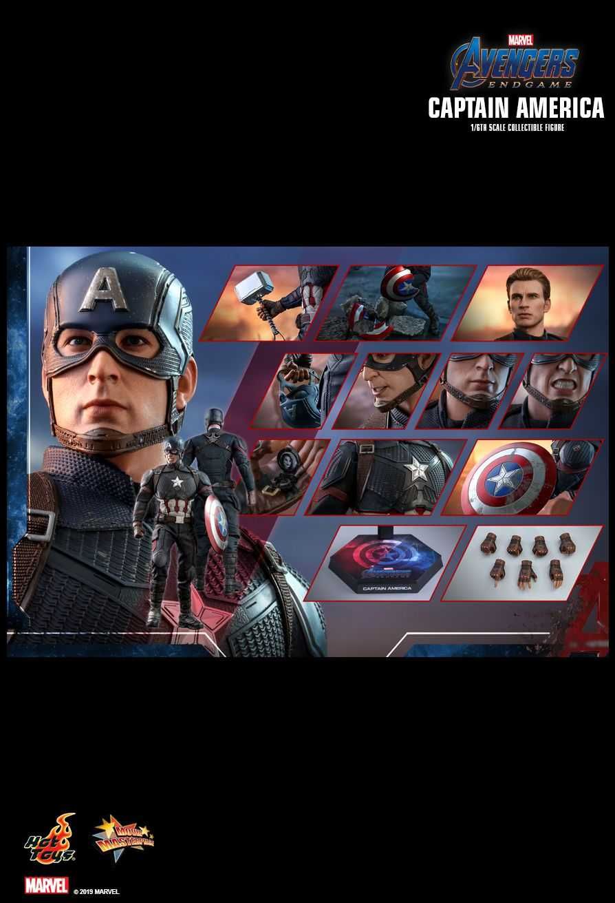 HOT TOYS Avengers: Endgame Captain America 1/6 collectible figure