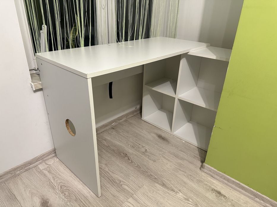 Biurko narożne białe
