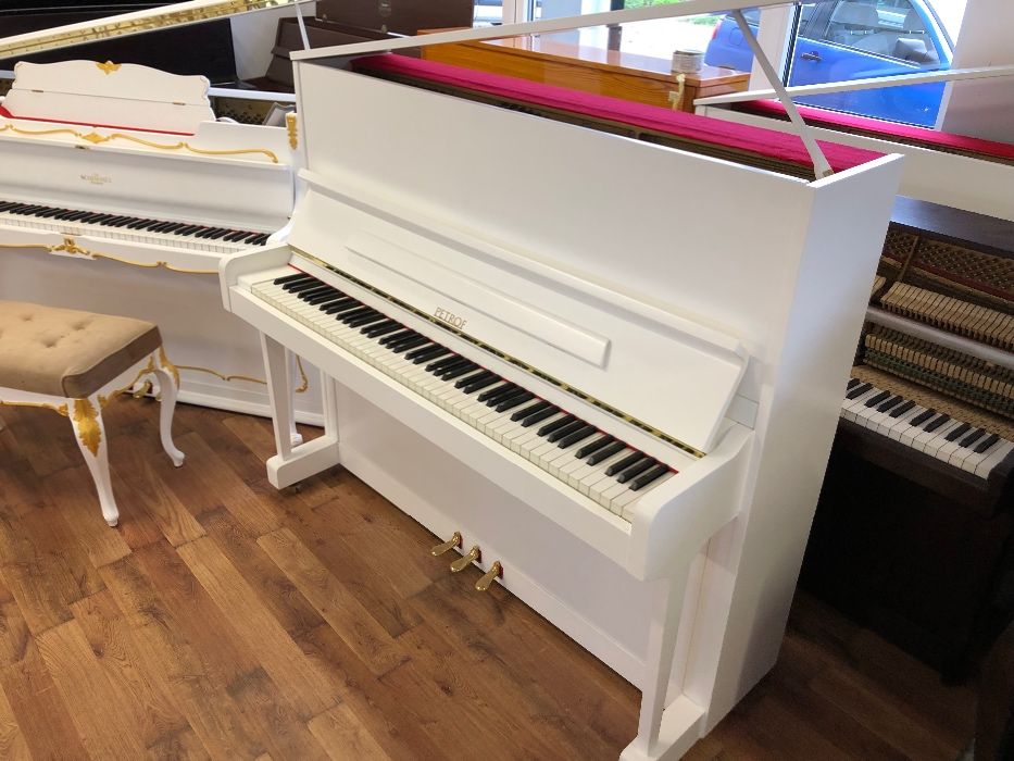 Pianino białe Petrof Concerto K125