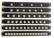 Panel rack z 8 otworami typu D