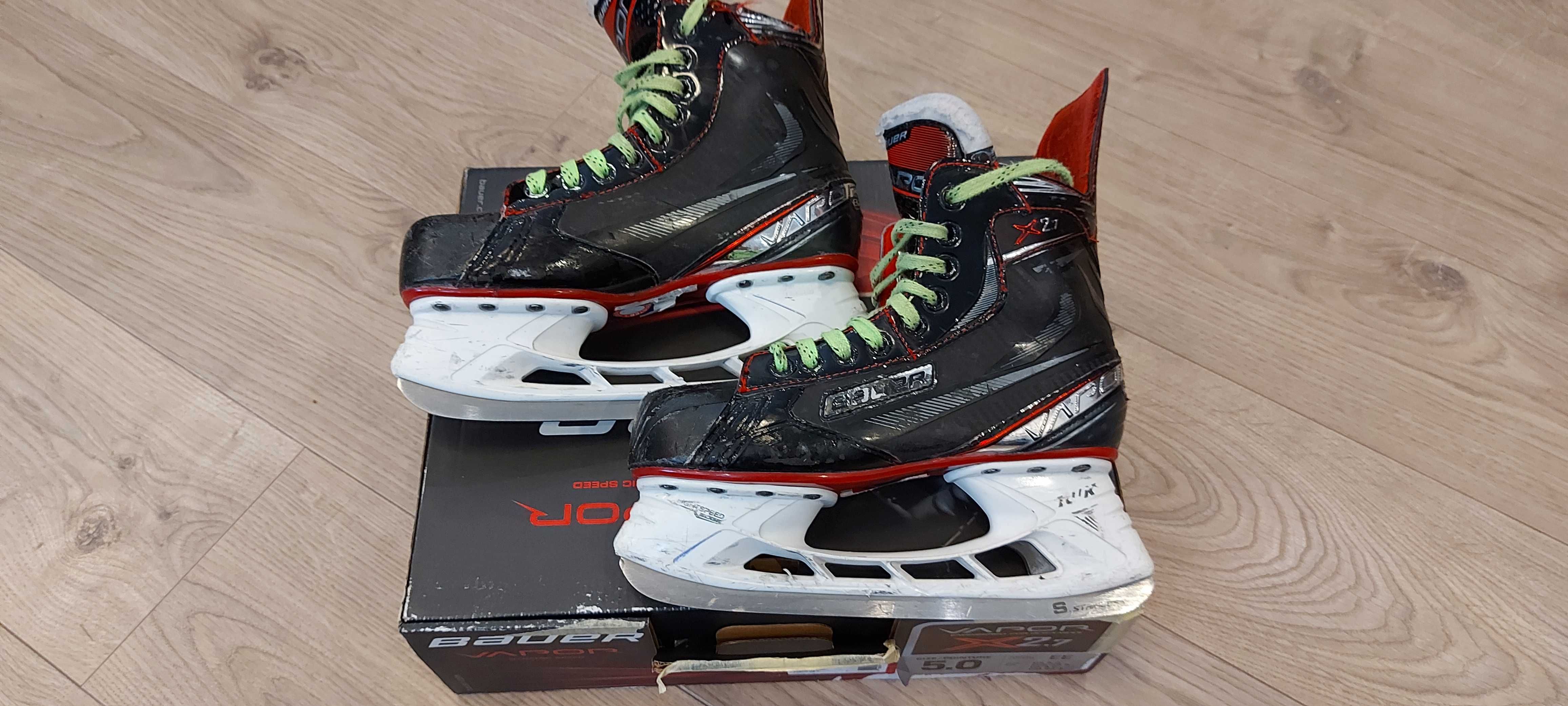 Łyżwy hokejowe Bauer Vapor X2.7, rozmiar EE 5.0,