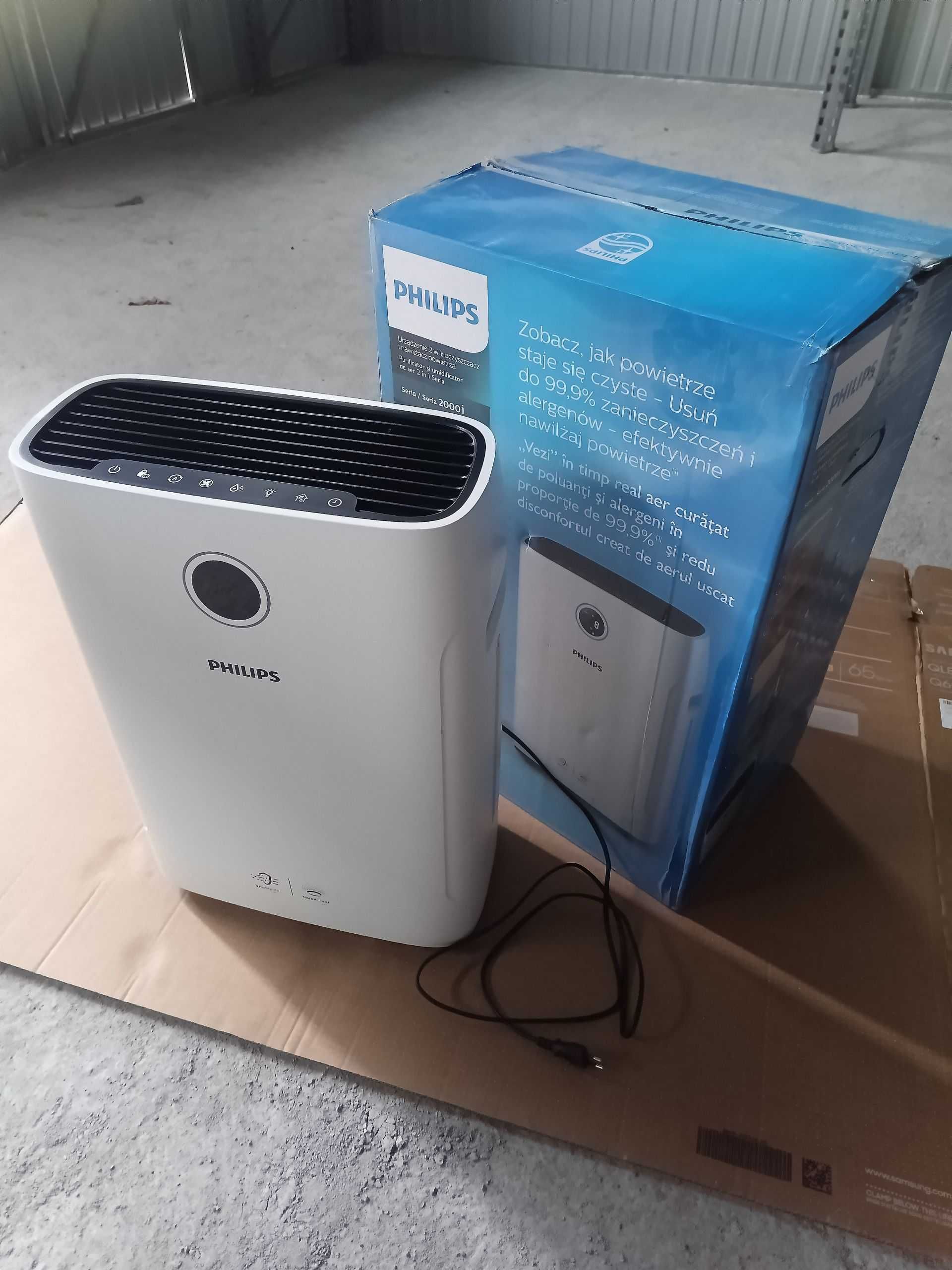 NanoCloud 2w1 Oczyszczacz i nawilżacz powietrza Philips AC2729/50